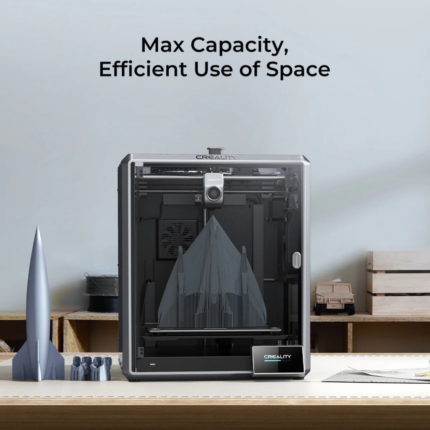 Creality K1 Max AI Fast 3D Printer - Image 8