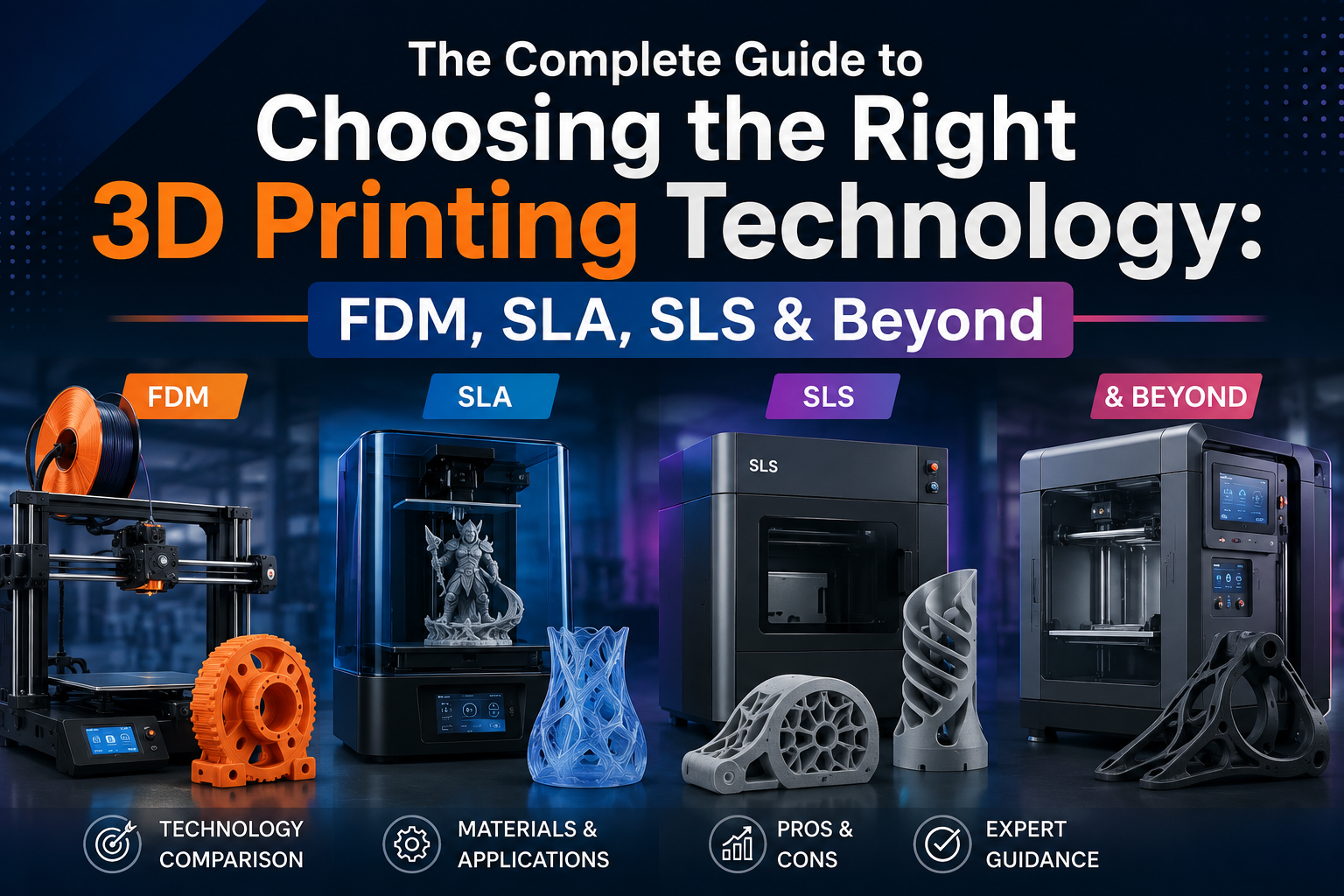 The Complete Guide to Choosing the Right 3D Printing Technology: FDM ...