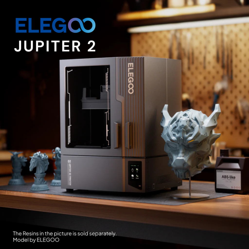 ELEGOO Jupiter 2 16K Large Format Resin 3D Printer